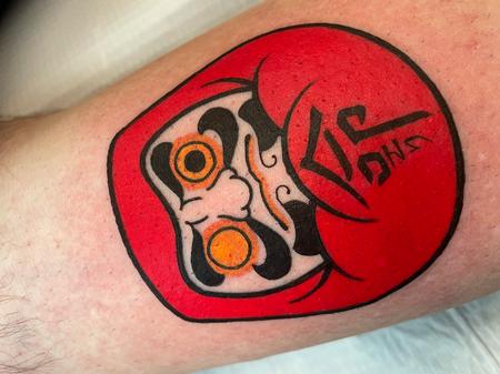 Angel Serrano - Daruma Doll Tattoo